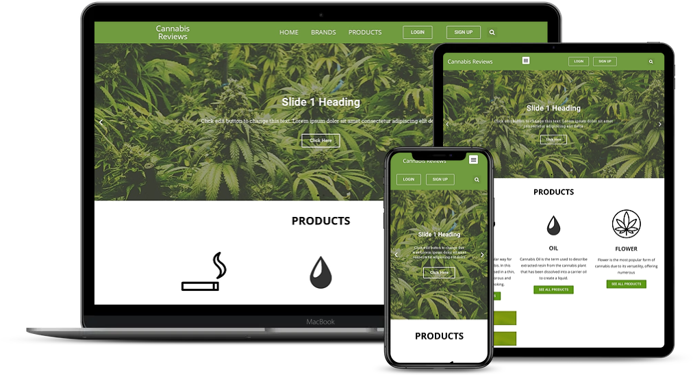 Cannabis Reviews 5 smartmockups keurzuod